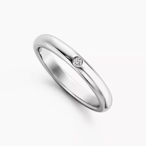 Tiffany & Co Elsa Peretti® Band platinum ring